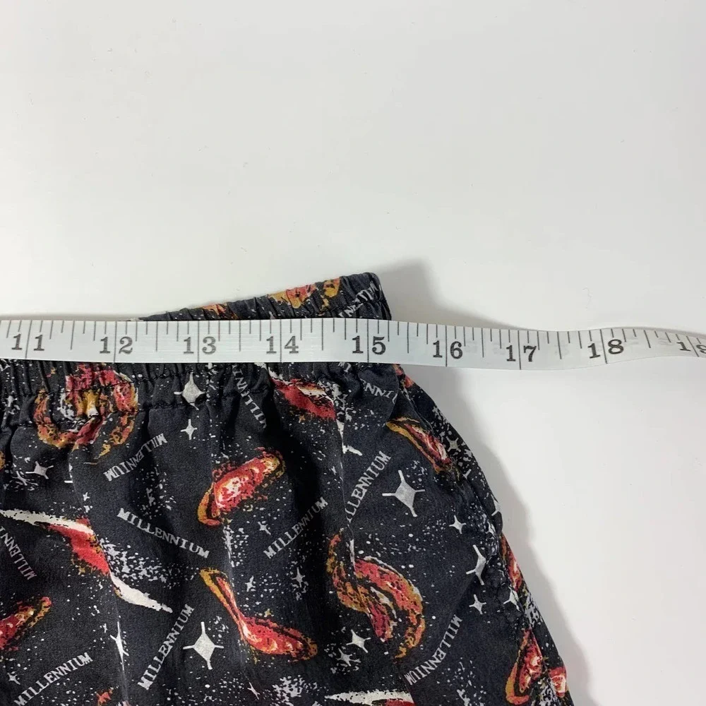 Vintage 90s millennium spiral galaxy silk boxers